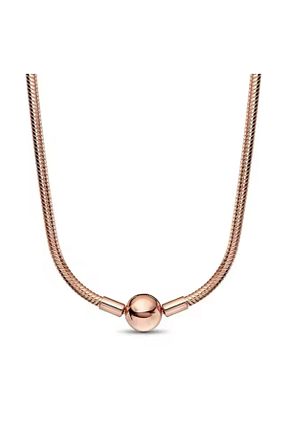گردنبند نقره صورتی زنانه 925 عیار POSEİDONS JEWELLERY - کد 864136502