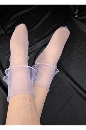 جوراب بنفش زنانه پلی استر es moda shop - کد 864147456