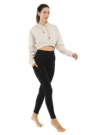 ساق شلواری اسپرت مشکی زنانه بلند Scorp - کد 819528211
