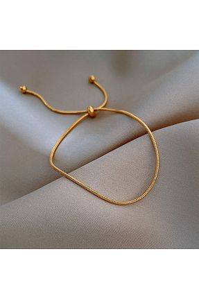 خلخال جواهر طلائی زنانه استیل (فولاد) Pontem - کد 864170467