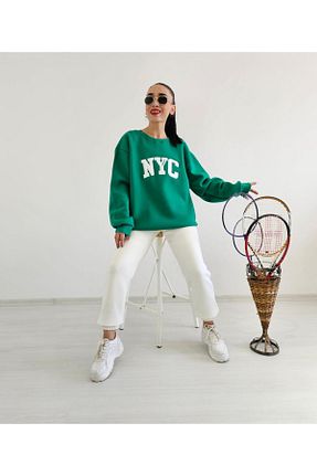 ست گرمکن سبز زنانه پنبه ای 6 butik altı üstü butik - کد 864186079