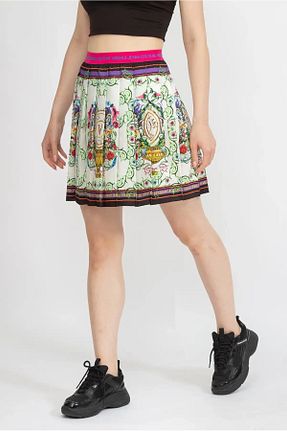 دامن مشکی زنانه طرح دار VERSACE JEANS COUTURE - کد 864188145