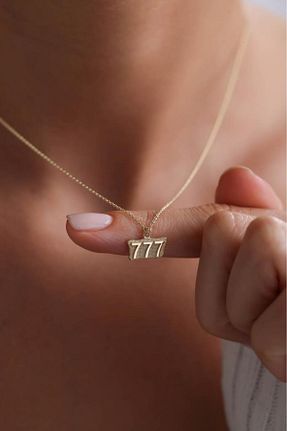 گردنبند طلا طلائی زنانه 14 عیار Tufanlar Kuyumculuk - کد 864482299