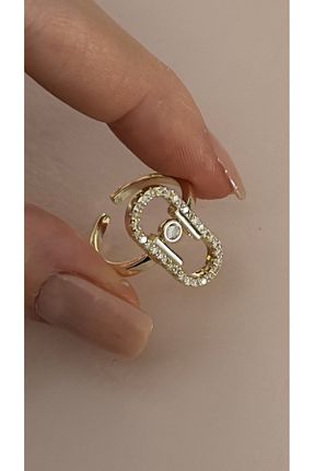 انگشتر استیل (فولاد) طلائی زنانه استیل (فولاد) Opia JEWELRY - کد 864213133