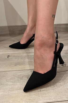 کفش مجلسی مشکی زنانه پاشنه تخت Moira Shoes - کد 864247366