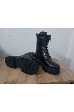 بوت / نیم بوت مشکی زنانه چرم مصنوعی emela kids shoes - کد 864247552