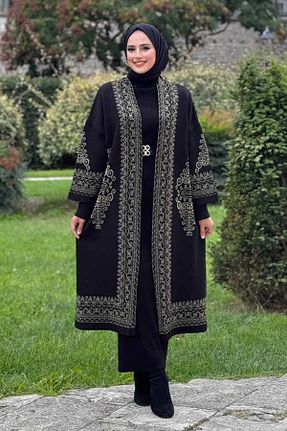 رویه حجاب مشکی زنانه اورسایز Bym Fashion - کد 864326158