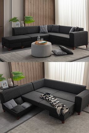 ست گوشه ای طوسی Keten Eymense - کد 664179586