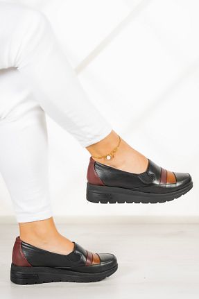 کفش کژوال مشکی زنانه چرم خالص Erkan Saçmacı - کد 861257715