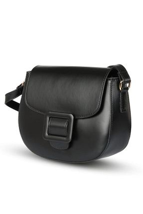 کیف دوشی مشکی زنانه چرم مصنوعی Nine West - کد 864375341