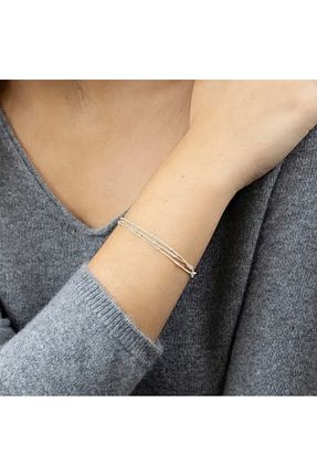 دستبند استیل (فولاد) زنانه استیل ضد زنگ Tasarım - کد 864379377