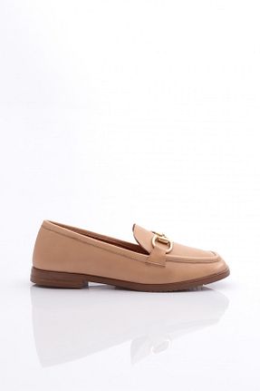 بابت بژ زنانه چرم خالص Dgn - کد 769968685