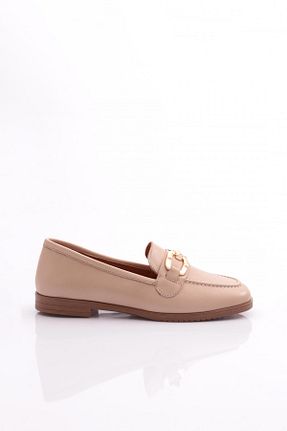 بابت بژ زنانه چرم خالص Dgn - کد 769968728