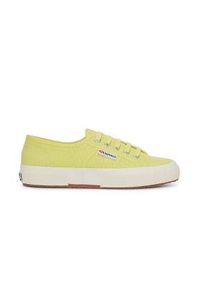 کفش اسنیکر زرد زنانه بند دار Superga - کد 797193998