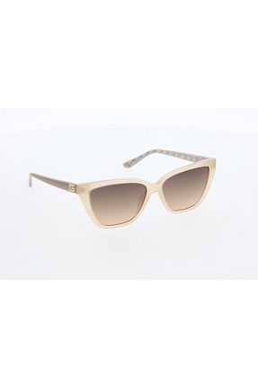 عینک آفتابی قهوه ای زنانه UV400 Guess - کد 864407815