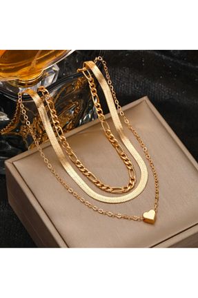 گردنبند جواهر طلائی زنانه آهن Medite - کد 864411501