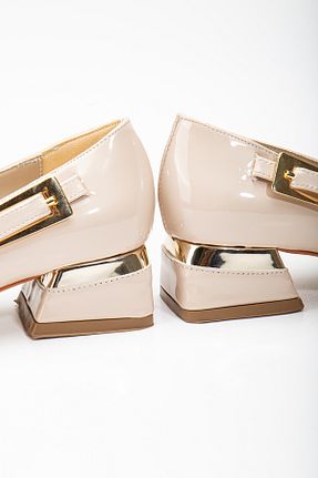 بابت بژ زنانه چرم لاکی Mc vay Shoes - کد 864425563