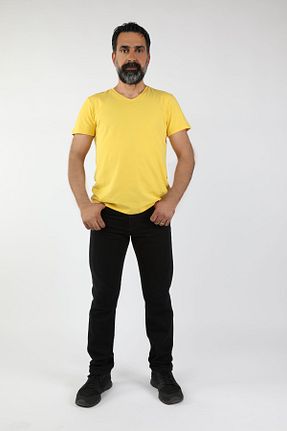 شلوار جین مشکی مردانه پاچه لوله تفنگی BALİNS - کد 51938088