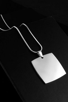 گردنبند استیل ( فولاد ) مردانه استیل (فولاد) İŞTE BU - کد 864682612