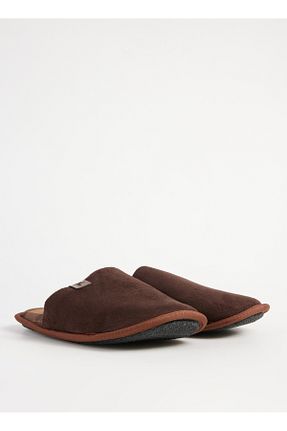 دمپائی خانگی قهوه ای مردانه پاشنه کوتاه (1 - 4 سانتی متر) FABRIKA COMFORT - کد 864684734