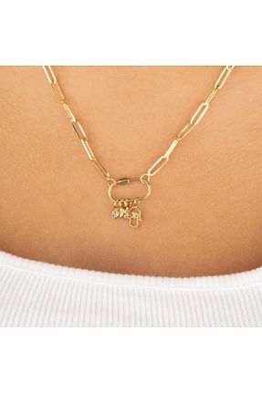 حمل کننده چارم زرد کلاسیک Dianora Piercing - کد 864434254