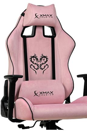 صندلی گیمینگ صورتی Geriye doğru yatabilme XMAX - کد 864444515