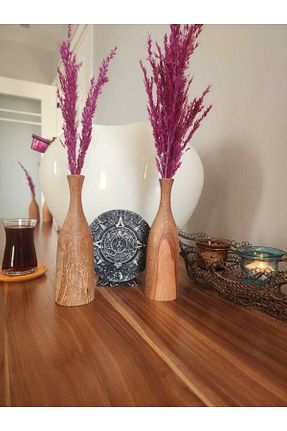 گلدان قهوه ای چوب Wotrart - کد 863143199