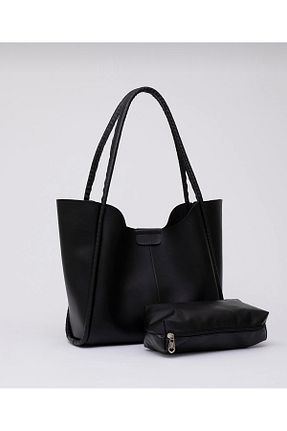کیف دوشی مشکی زنانه چرم مصنوعی MODA - کد 864454227