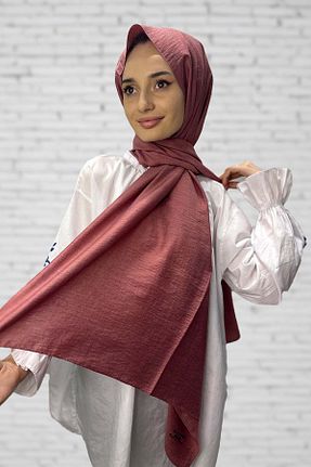 شال صورتی زنانه پنبه ای Shecarf - کد 864472816