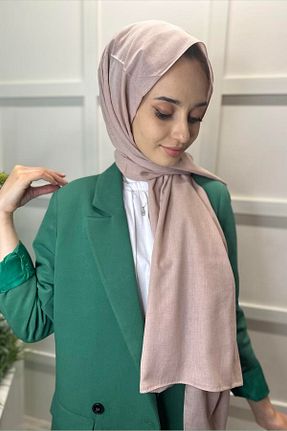 شال صورتی زنانه پنبه ای Shecarf - کد 864472955