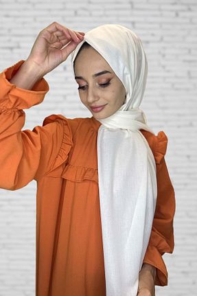 شال بژ زنانه پنبه ای Shecarf - کد 864472879