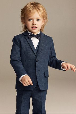 کت بلیزر آبی بچه گانه H&M - کد 864707304
