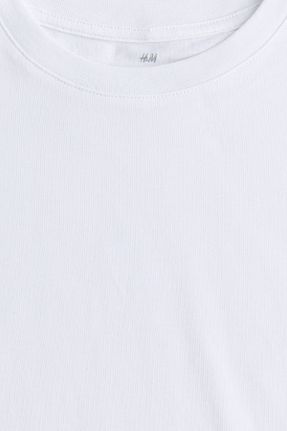 تیشرت سفید بچه گانه رگولار H&M - کد 873910576