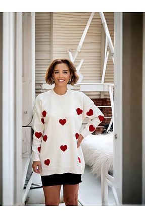 پلیور نباتی زنانه Kalp Jose Clothing - کد 864513322