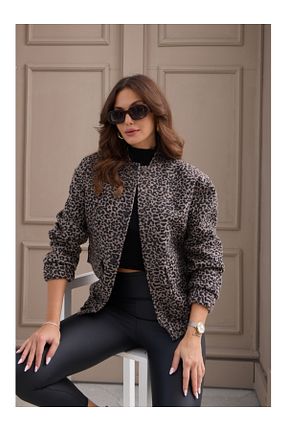 کت مشکی زنانه رگولار Elif Özbey Butik - کد 864604235