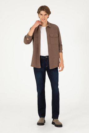 شلوار آبی مردانه پنبه ای U.S. Polo Assn. - کد 864673090