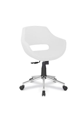 میز مطالعه بچه گانه سفید چرم RiseOfis - کد 864898340