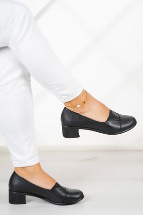 کفش کژوال مشکی زنانه چرم خالص Erkan Saçmacı - کد 839652229