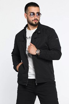 کاپشن مشکی مردانه رگولار MİSHAR İTALİA - کد 864715613