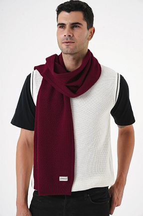 شال گردن زرشکی مردانه اکریلیک CHUBA - کد 864725835