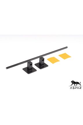 آویز حمام مشکی ASPAR - کد 864762355