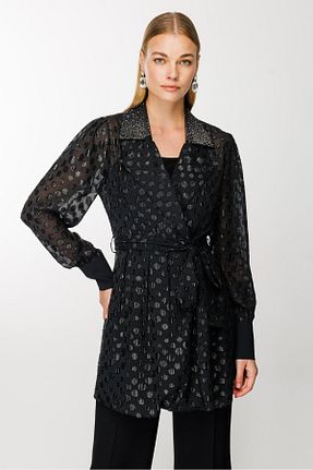 تونیک مشکی زنانه بافتنی Moda İlgi - کد 819993825