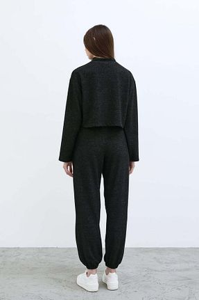 شلوار مشکی زنانه پنبه ای LOKADI - کد 864730223