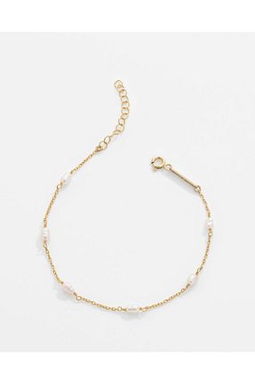 دستبند نقره طلائی زنانه 925 عیار MEKS JEWELS - کد 864740820