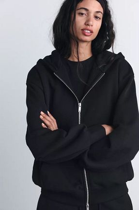 ست گرمکن مشکی زنانه %100 پنبه The Champ Clothing - کد 864732072