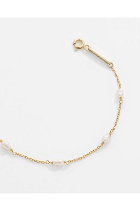 دستبند نقره طلائی زنانه 925 عیار MEKS JEWELS - کد 864740820