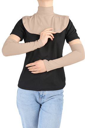 کلاه شنای حجاب سرمه ای زنانه Ecardin - کد 864752469