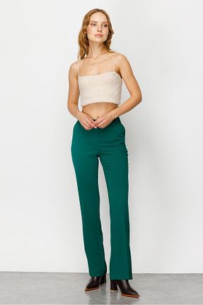 شلوار سبز زنانه پلی استر Moda İlgi - کد 767787668