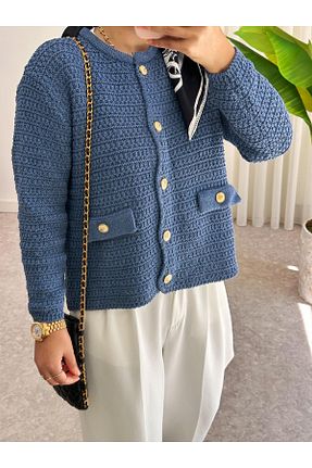 رویه حجاب آبی زنانه رگولار ASEL FASHİON - کد 864765442