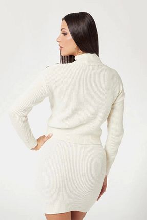 پلیور نباتی زنانه ساده Guess - کد 863786008